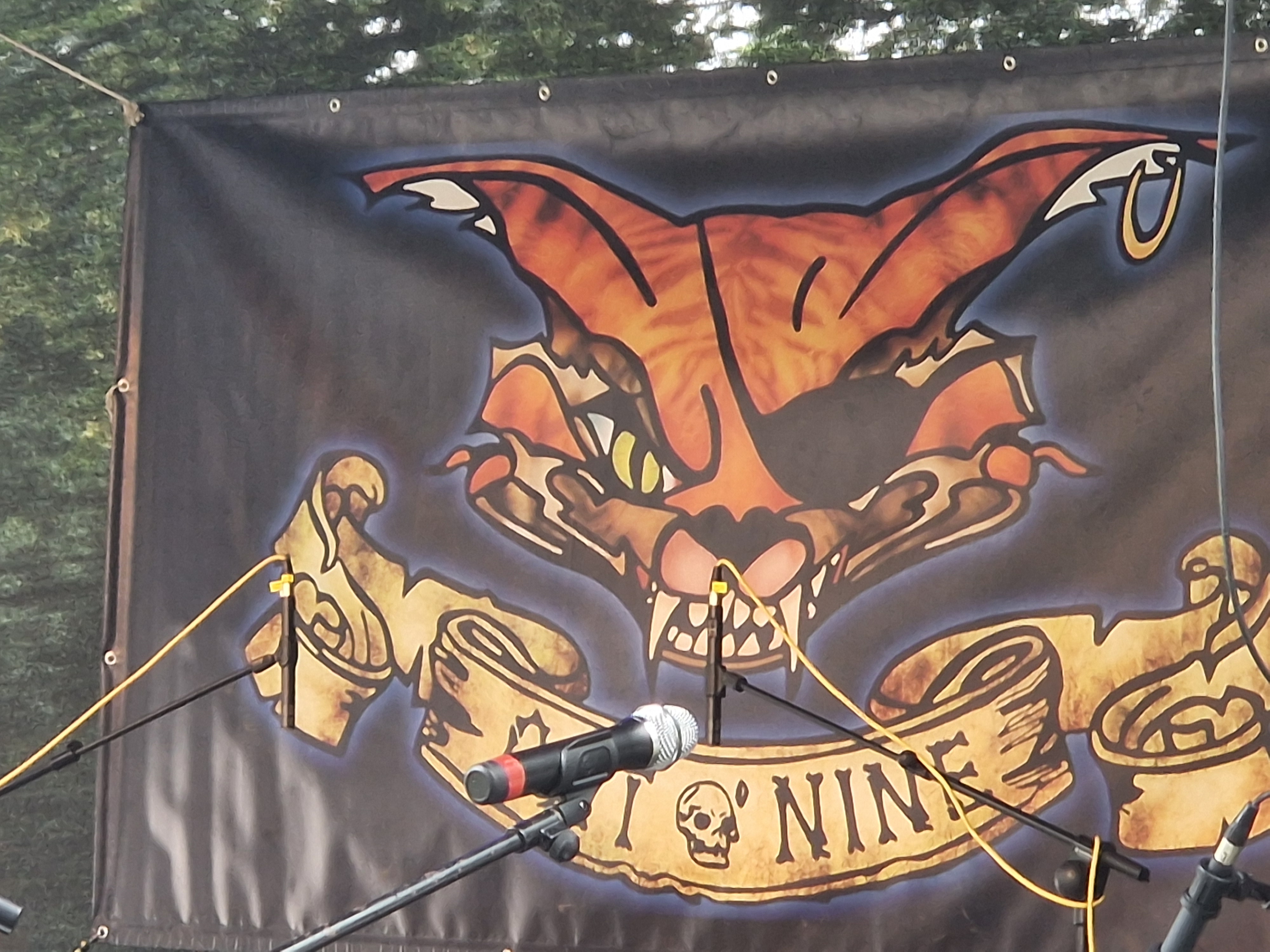 Cat o' Nine live auf der Bühne